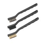 Sealey Miniature Brush Set 3pc