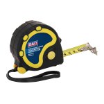 Sealey Metric/Imperial Rubber Tape Measure 7.5m(25ft) x 25mm