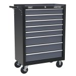 Sealey American PRO® Rollcab 8 Drawer - Black/Grey