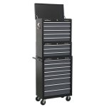 Sealey American PRO® Tool Chest Combination 16 Drawer - Black/Grey