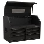 Sealey Superline PRO® Black Edition Topchest with 6 Soft Close Drawers & Power Strip 910mm