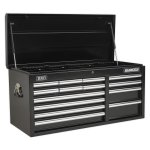 Sealey Superline PRO® Heavy-Duty Topchest 14 Drawer - Black