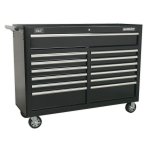 Sealey Superline PRO® Rollcab 13 Drawer - Black