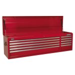 Sealey Superline PRO® Topchest 10 Drawer - Red