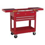 Sealey American PRO® Mobile Tool & Parts Trolley - Red