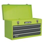 Sealey American PRO® Tool Chest 3 Drawer - Green/Grey