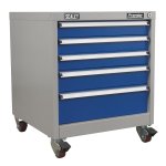 Sealey Premier Industrial Mobile Industrial Cabinet 5 Drawer