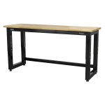 Sealey Premier Heavy-Duty Steel Adjustable Workbench with Wooden Worktop 1830mm