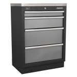 Sealey Superline PRO® Modular Cabinet 4 Drawer 680mm