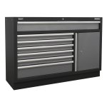 Sealey Superline PRO® Modular Floor Cabinet 7 Drawer 1360mm