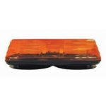 Durite - LED Beacon Light Bar 12/48 volt Amber 2 Bolt Fixing  - 0-443-70