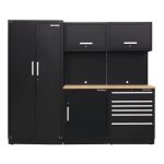 Sealey Premier Storage System with Hardwood Worktop 2.5m