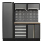 Sealey Superline PRO® Storage System with Wood Worktop 2.0m