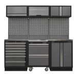 Sealey Superline PRO® Storage System with Stainless Steel Worktop 2.04m