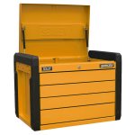 Sealey Superline PRO® Push-to-Open Topchest 4-Drawer - Orange