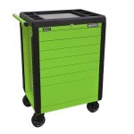 Sealey Superline PRO® Push-To-Open Rollcab 7 Drawer - Green