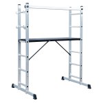 Sealey Scaffold Ladder 4-Way Aluminium - EN 131