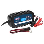 Sealey 6/12V Compact Auto Smart Charger & Maintainer 6.5A