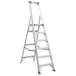 Sealey Industrial Step Ladder 6-Tread Aluminium - BS EN 131