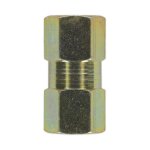 Sealey Female to Female Brake Tube Connector M10 x 1mm - Pack of 10