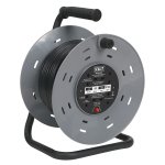 Sealey 50m Cable Reel with Thermal Trip 4 x 230V