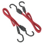 Sealey Flat Bungee Cord Set 2pc 760mm