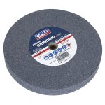 Sealey 200 x 25mm Grinding Stone 16mm Bore - A60P Fine