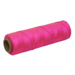 Sealey Braided Nylon Brick Line 76m - Pink