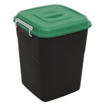 Sealey Refuse/Storage Bin 50L - Green