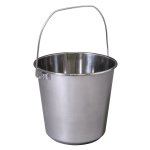 Sealey Mop Bucket 12L - Stainless Steel