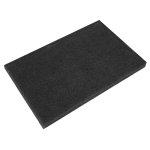 Sealey Worksafe® Black Stripping Pads 12 x 18 x 1" - Pack of 5