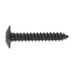 Sealey Self-Tapping Pozi Flanged Head Screw 4.2 x 25mm, Black - Pack of 100