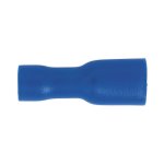 Sealey Fully Insulated Female Terminal 4.8mm, Blue - Pack of 100