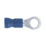 Sealey Easy-Entry Ring Terminal 5.3mm (2BA), Blue - Pack of 100