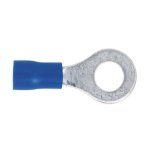 Sealey Easy-Entry Ring Terminal 6.4mm (1/4"), Blue - Pack of 100