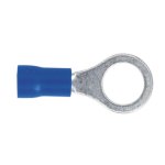 Sealey Easy-Entry Ring Terminal 8.4mm (5/16"), Blue - Pack of 100