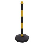 Sealey Post with Base - Black/Yellow