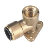 Sealey Speedfit® Brass Wingback Elbow 15mm x 1/2"BSP