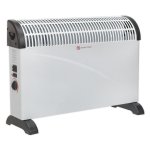 Sealey Convector Heater with 3 Heat Settings Thermostat & Turbo Fan 2000W