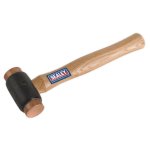 Sealey Premier Copper Faced Hammer with Hickory Shaft 2.75lb