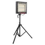 Sealey Ceramic Heater with Tripod Stand 1.4/2.8kW, 230V