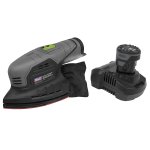 Sealey SV10.8 Series 150mm Cordless Detail Sander Kit 10.8V 2Ah