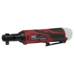 Sealey SV12 Series 3/8"Sq Drive Cordless Ratchet Wrench 12V - Body Only