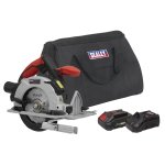 Sealey SV20 Series 150mm Cordless Circular Saw Kit 20V 2Ah