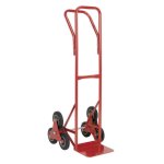 Sealey Stair Climbing Sack Truck with Solid Tyres 150kg Capacity