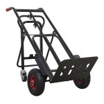 Sealey Premier Heavy-Duty 3-in-1 Sack Truck with PU Tyres 300kg Capacity