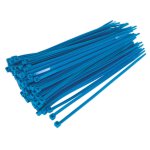 Sealey Cable Tie 200 x 4.4mm, Blue - Pack of 100