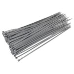 Sealey Cable Tie 300 x 4.4mm, Silver - Pack of 100