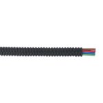 Sealey Split Convoluted Cable Sleeving Split 7-10mm 100m