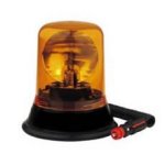 Durite - Beacon Rotating 12/24 volt Amber Magnetic Fixing  - 0-444-55